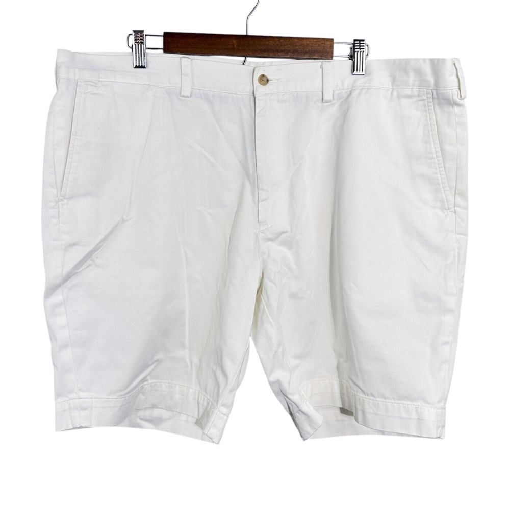 POLO by RALPH LAUREN Mens White Stretch Classic Fit 9" Shorts Size 42